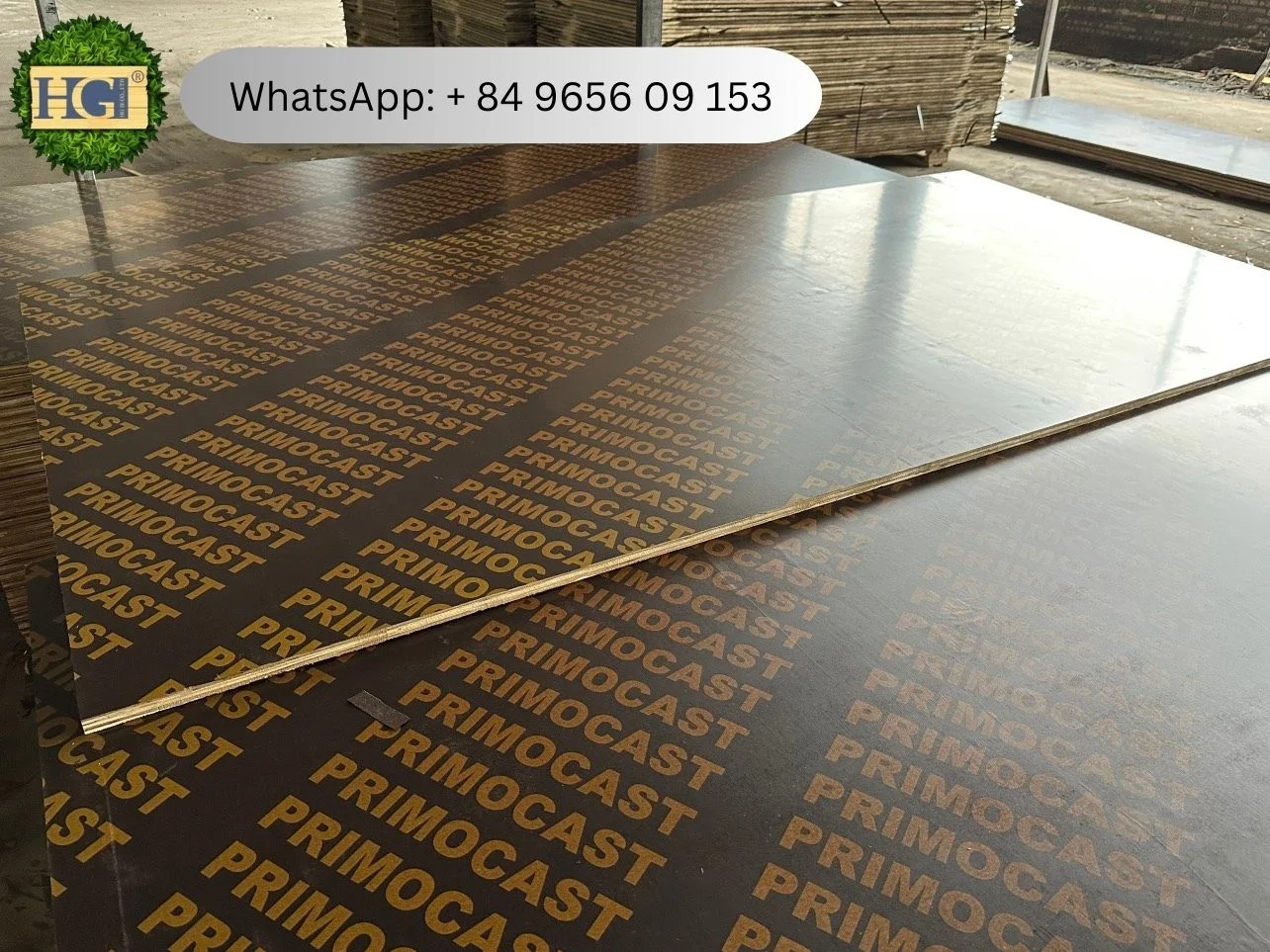 reusable shuttering plywood with edge sealing paint