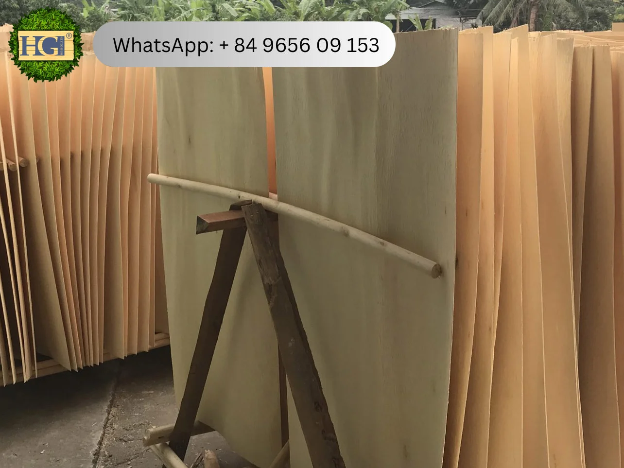 芯単板 天日乾燥.webp